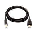 Cabo USB a para USB B V7 V7USB2AB-02M-1E Preto