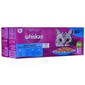 Lanche para Gato Whiskas 40 X 85 G Salmão Atum