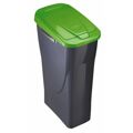 Caixote de Lixo para Reciclagem Mondex Ecobin Verde com Tampa 25 L