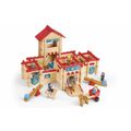 Figuras de Ação Jeujura The Wooden Castle Fort Playset 300 Peças