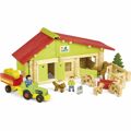 Figuras de Ação Jeujura Wooden Farm Playset 140 Peças