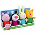 Peluche Jemini Peppa Pig Conjunto 4 Unidades