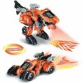 Carrinho de Brincar Vtech Dinos Fire - Furex, The Super T-rex Laranja