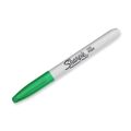 Marcador Permanente Sharpie Fine Point Verde 0,9 mm (12 Unidades)