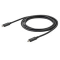 Cabo USB C Startech USB315CC2M (2 m) Preto