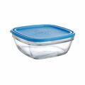 Lancheira Hermética Duralex Freshbox Azul Quadrado (2 L) (20 X 20 X 8 cm)