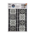 Etiquetas Atmosphera Decorativo Azulejo Preto 2 Unidades (30,5 X 25 X 0,3 cm)