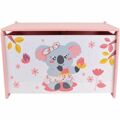 Baú Fun House Cally Mimi Koala Cor de Rosa Madeira 40 X 58 X 36 cm