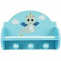 Bengaleiro de Parede Fun House Azul Madeira Mdf (33 X 46 X 15 cm)