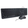 Teclado e Rato ML309415 Preto Azerty