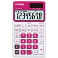 Calculadora Electrónica SL-300NC 8 Dígitos Fucsia