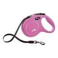 Trela para Cães Flexi New Classic 3m Cor de Rosa Tamanho XS