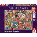 Puzzle Schmidt Spiele Vintage Board Games (1000 Peças)