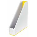 Porta-revistas Leitz Branco Amarelo A4 Poliestireno (7,3 X 31,8 X 27,2 cm)