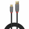 Cabo USB a para USB C Lindy 36911 Preto Antracite