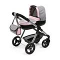 Carrinho para Bonecas Reig Stule Pram Cinzento 63 cm