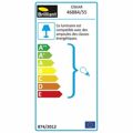 Poste Luminoso LED Brilliant Oskar Castanho 51 cm Metal 20 W