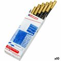 Marcador Edding 1200 Dourado (10 Unidades)