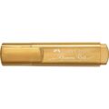 Marcador Fluorescente Faber-castell Textliner 46 Dourado 10 Unidades