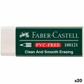 Borracha Faber-castell Branco (20 Unidades)