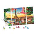 Desenhos para Pintar Ravensburger Paris Reflections 80 X 50 cm 4 Unidades