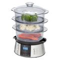 Vaporizador de Ar Quente para Alimentos Clatronic Dg 3547 Inox Preto Transparente 800 W