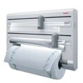 Suporte para Rolos de Papel de Cozinha Leifheit 25703 Branco Cinzento Branco/cinzento Plástico