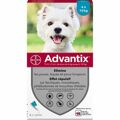 Antiparasitas Advantix Cão 4-10 kg 6 Unidades