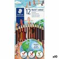 Lápis de Cores Staedtler Noris Colour Wopex Conjunto (10 Unidades)