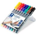 Conjunto de Canetas de Feltro Staedtler Lumocolor 317 Permanente 1 mm (10 Unidades)