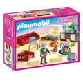 Playset Dollhouse Living Room Playmobil 70207 Conjunto de Refeitório (34 Pcs)