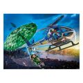 Playset City Action Police Helicopter: Parachute Chase Playmobil 70569 (19 Pcs)