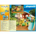 Playset Playmobil Family Fun - Adventure In The Treehouse 71001 101 Peças Leve