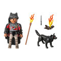 Figura Articulada Playmobil Lobo Guerreiro 12 Peças