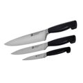 Conjunto de Facas Zwilling 35048-000-0 Preto Aço (3 Unidades) Plástico