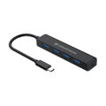 Hub USB Conceptronic CTC4USB3 Preto