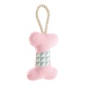 Teether de Cão Hunter Salima Peluche com Corda Cor de Rosa Cachorros