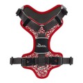 Arnês para Cães Hunter Divo Vermelho Cinzento Refletor Tamanho S/m (52-68 cm)