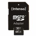 Cartão Micro Sd Intenso 3433490 64GB