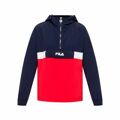 Polar com Capuz Mulher Fila Pavlina Vermelho Azul Escuro XS