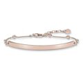 Bracelete Feminino Thomas Sabo LBA0044-415-12-L Cor de Rosa Prata Esterlina 19