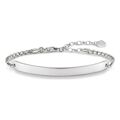 Bracelete Feminino Thomas Sabo LBA0047-001-12-L Prata Esterlina Prateado 19