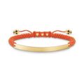 Bracelete Feminino Thomas Sabo LBA0050-848-8 Laranja 12-19 cm