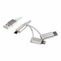 Cabo USB Logilink Prateado 1 M