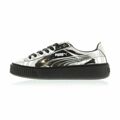 Sapatilhas de Desporto Mulher Puma Basket Platform Metallic Cinzento Claro 37