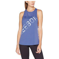 T-shirt de Alças Mulher Reebok Wor Graphic Mesh Tank Azul L