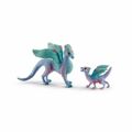 Figuras de Ação Schleich Flower Dragon With Its Little One