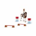 Playset Schleich Hannah’s Western Riding Set Cavalo Plástico