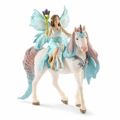 Figuras de Ação Schleich Fée Eyela With Princess Unicorn Unicórnio 3 Peças