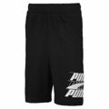 Calções de Desporto Infantis Puma Rebel Bold Preto 7-8 Anos